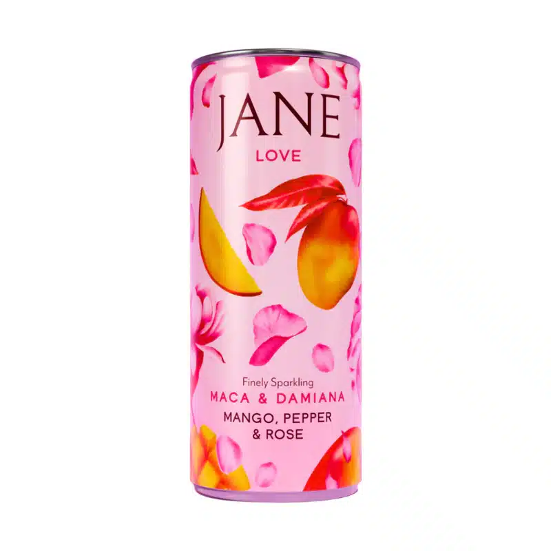 Boisson Love - Jane - Goût : MANGUE, POIVRE, ROSE / MACA & DAMIANA 25cl – Image 1