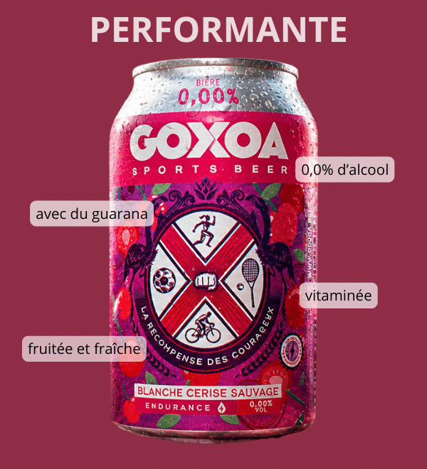 Goxoa - Sports Beer Blanche Cerise Sauvage 0.0% – Image 1