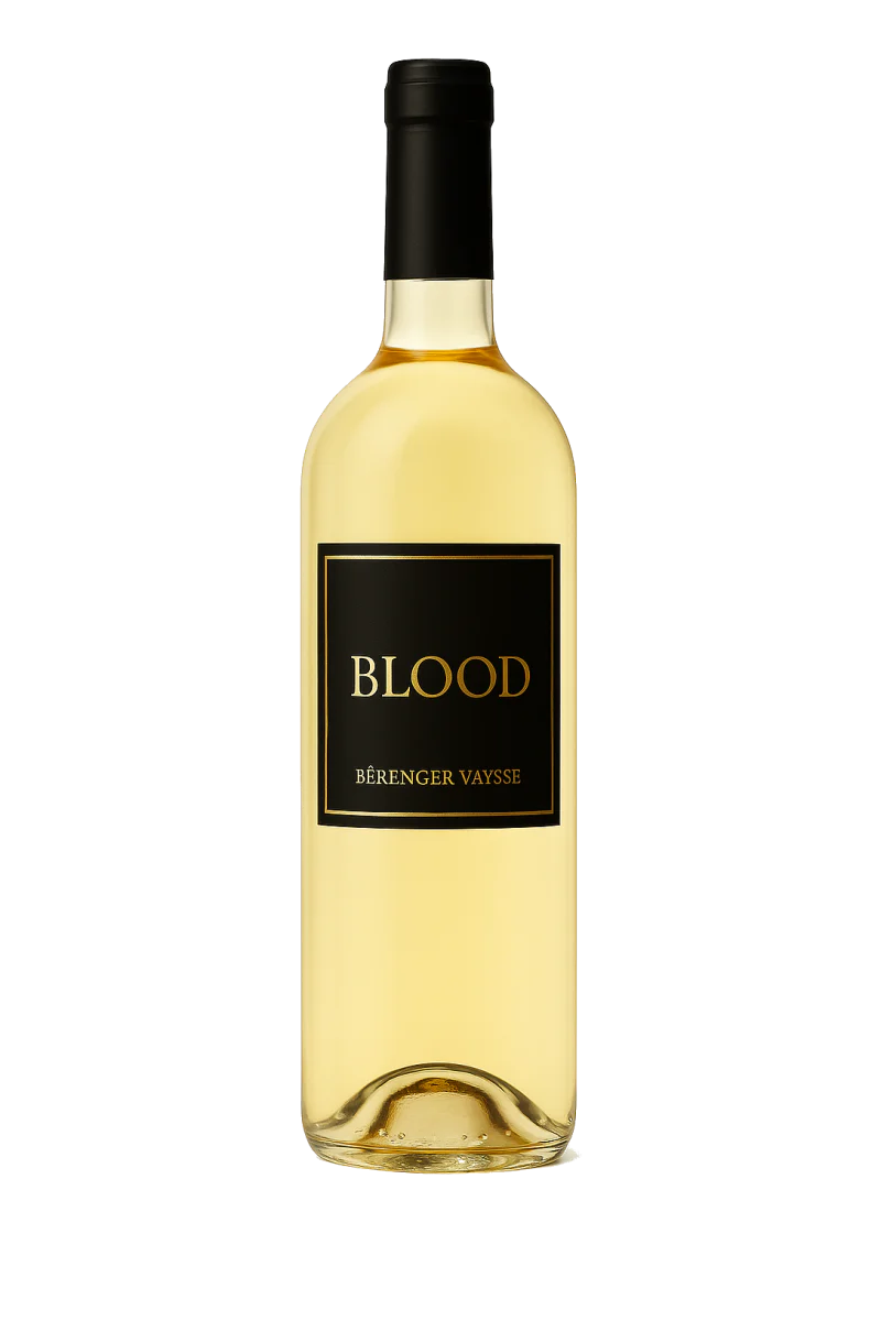 Blood – Blanc– chardonnay sans sucre 0% – Image 1