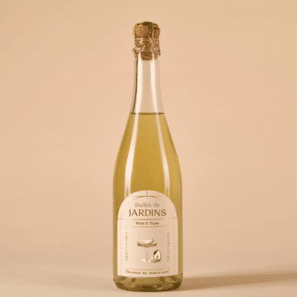Bulles de Jardins – Poire & Thym 75cl – Image 1