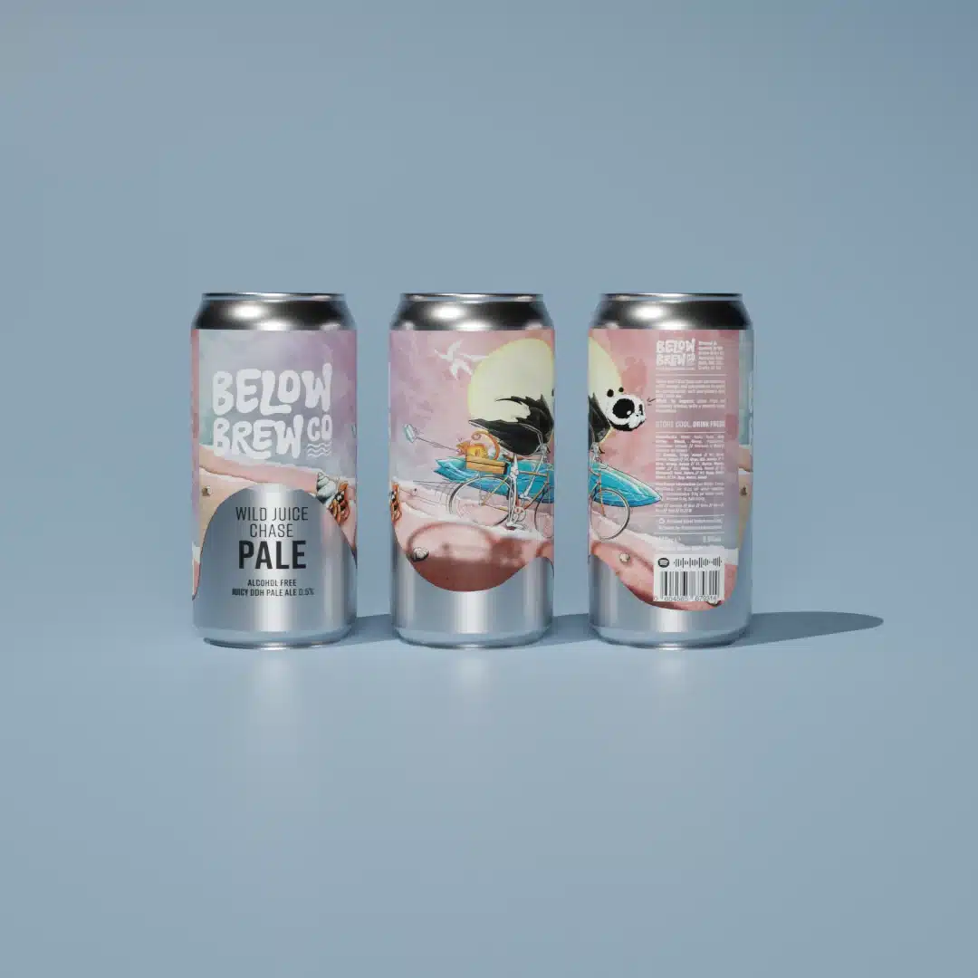 Below Brew - Wild Juice Chase DDH PALE ALE sans alcool 0.5% – Image 1