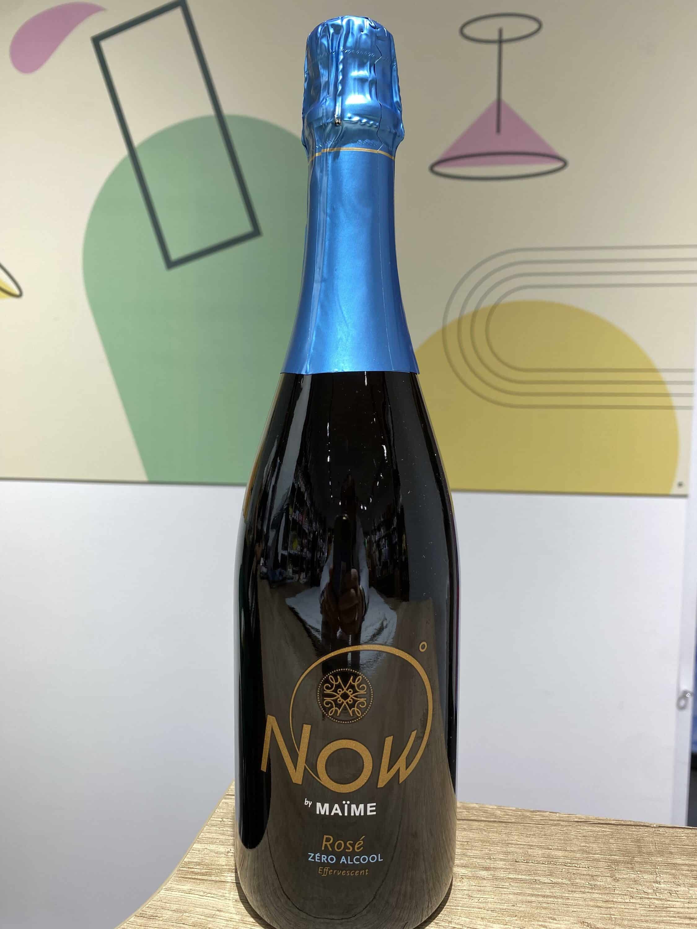 NOW BY MAÏME - Rosé effervescent 0,0% – Image 1